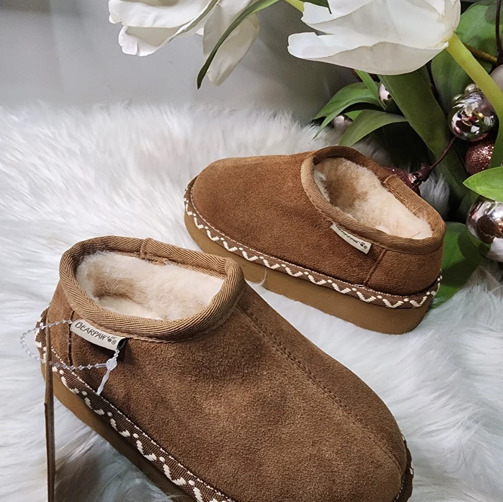 Bearpaw Tabitha Youth Slippers new